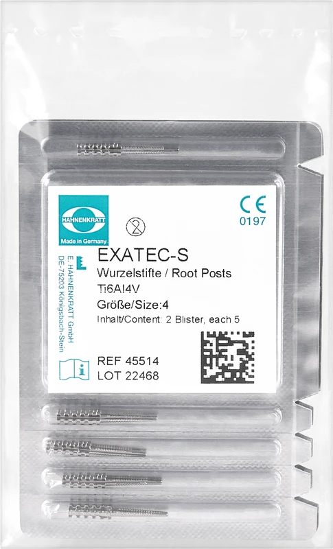 Exatec S Nachfüllpackung 10 Stück schwarz, &Oslash; 3 mm