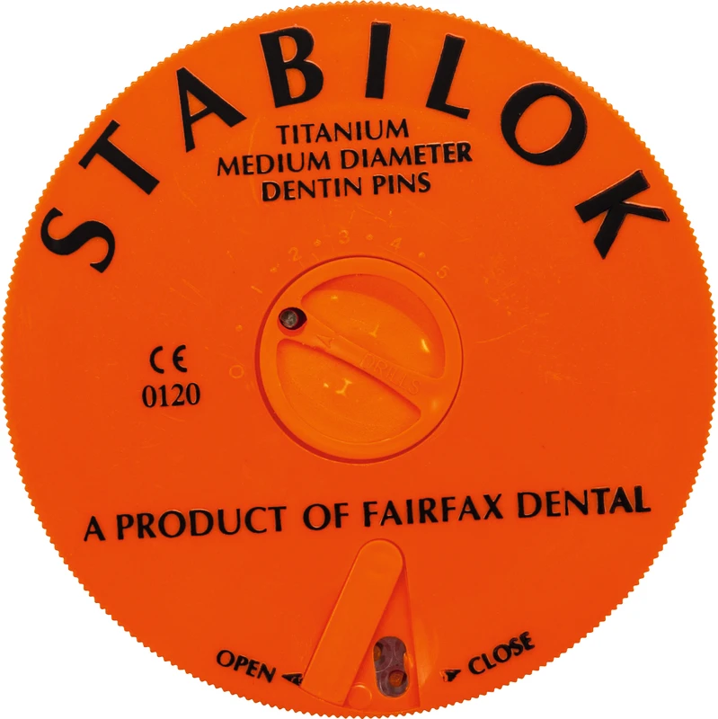STABILOK Jumbopackung 5 Vorbohrer, 100 Pins normal, Titan, orange