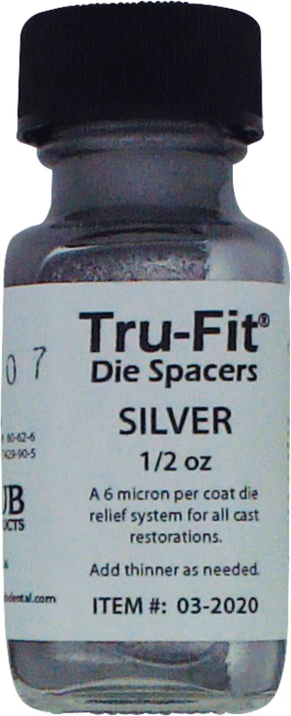 TAUB Tru-Fit Stumpflacke Flasche 15 ml Silberlack