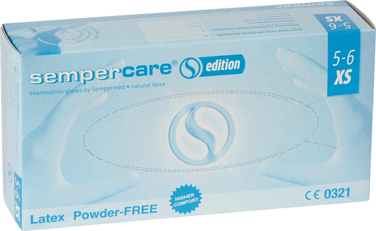 sempercare® Latexhandschuhe Semperit