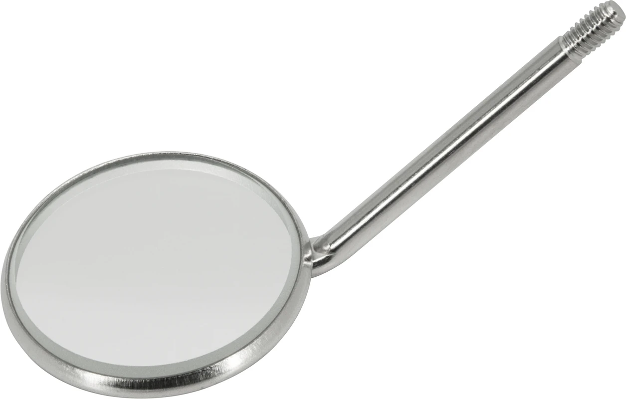 SEplus Mundspiegel Packung 12 Stück SS-Stiel 4 hohl, Ø 22 mm