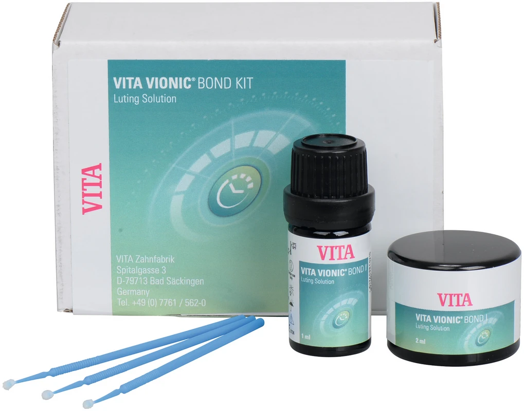 VITA VIONIC® BOND Kit 2 ml Bond I, 1 ml Bond II, 3 x Microbrush