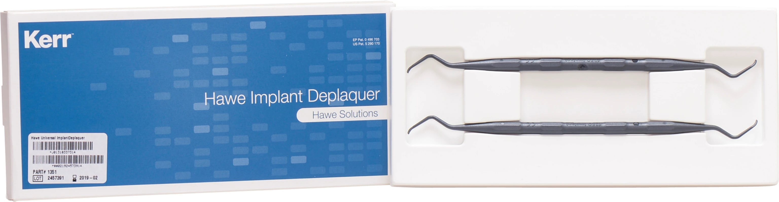 Implant Deplaquer Packung 2 Stück universal