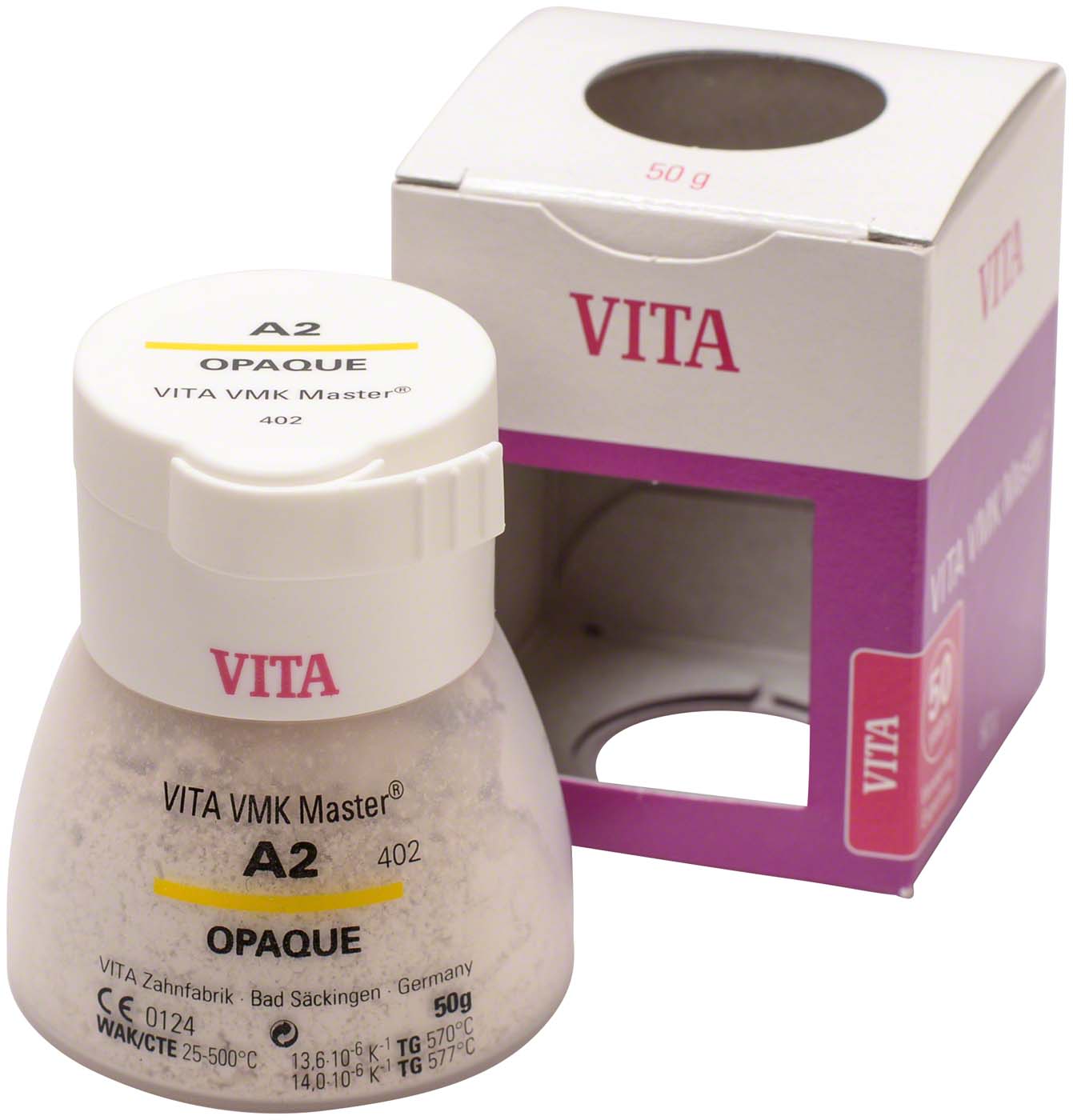 VITA VMK Master® VITA classical A1-D4® Dose 50 g Pulver opaque A2 VITA VMK Master 3D-MASTER VITA