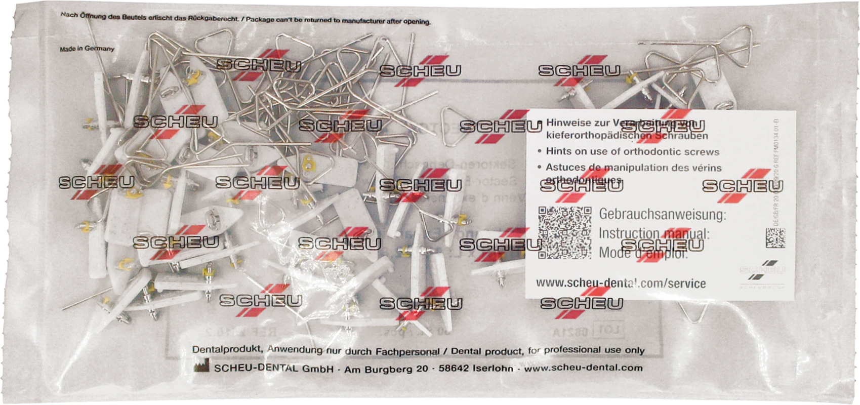 VECTOR® Sektorenschrauben Packung 50 Stück VECTOR 400, (B x H x L) 6,2 x 3 x 11 mm, Dehnung 3,5 mm