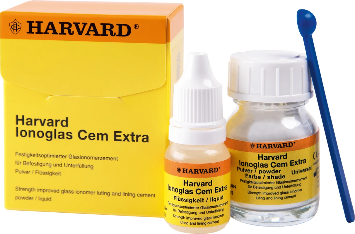 Harvard lonoglas Cem Extra Originalpackung 15 g Pulver universal, Zubehör