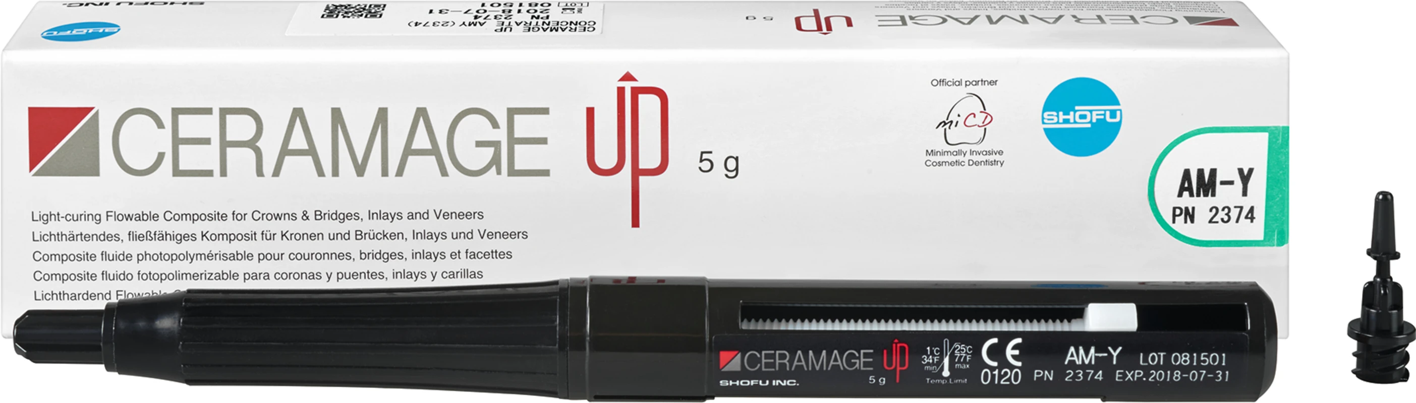 CERAMAGE UP Spritze 5 g Komposit effekt AM-Y