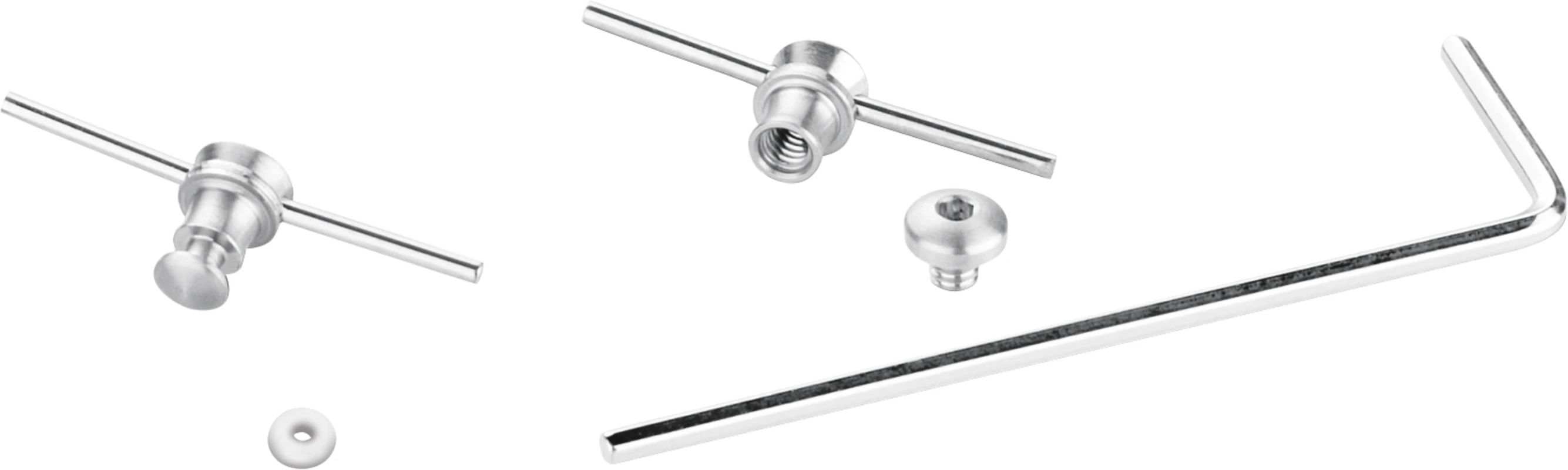 IST®-Befestigungsteile Packung 4 Stück mit O-Ring und stabiler Retention