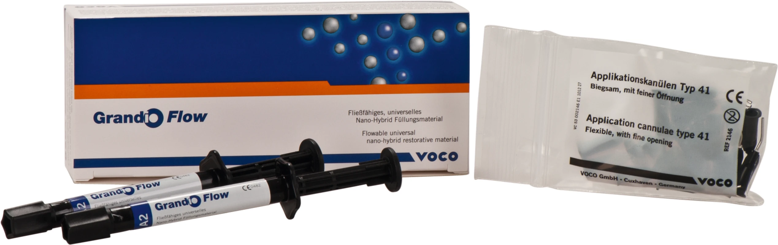 Grandio Flow Packung 2 x 2 g Spritze A2
