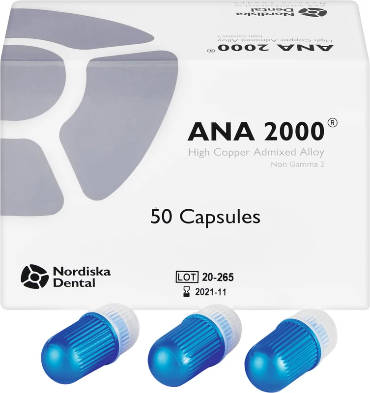 ANA 2000® Packung 50 Caps blue Nr. 2 ANA 2000® Nordiska Dental