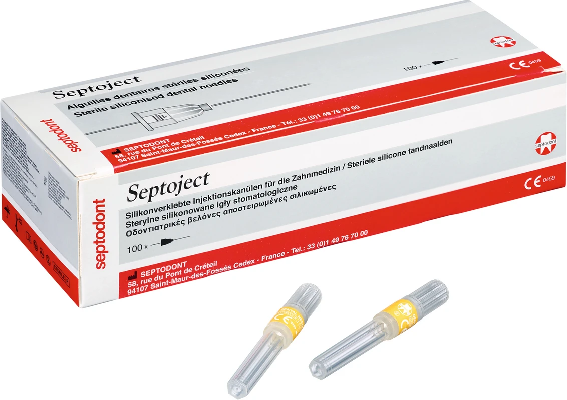 Septoject Packung 100 Stück, G27/0,4 x 25 mm