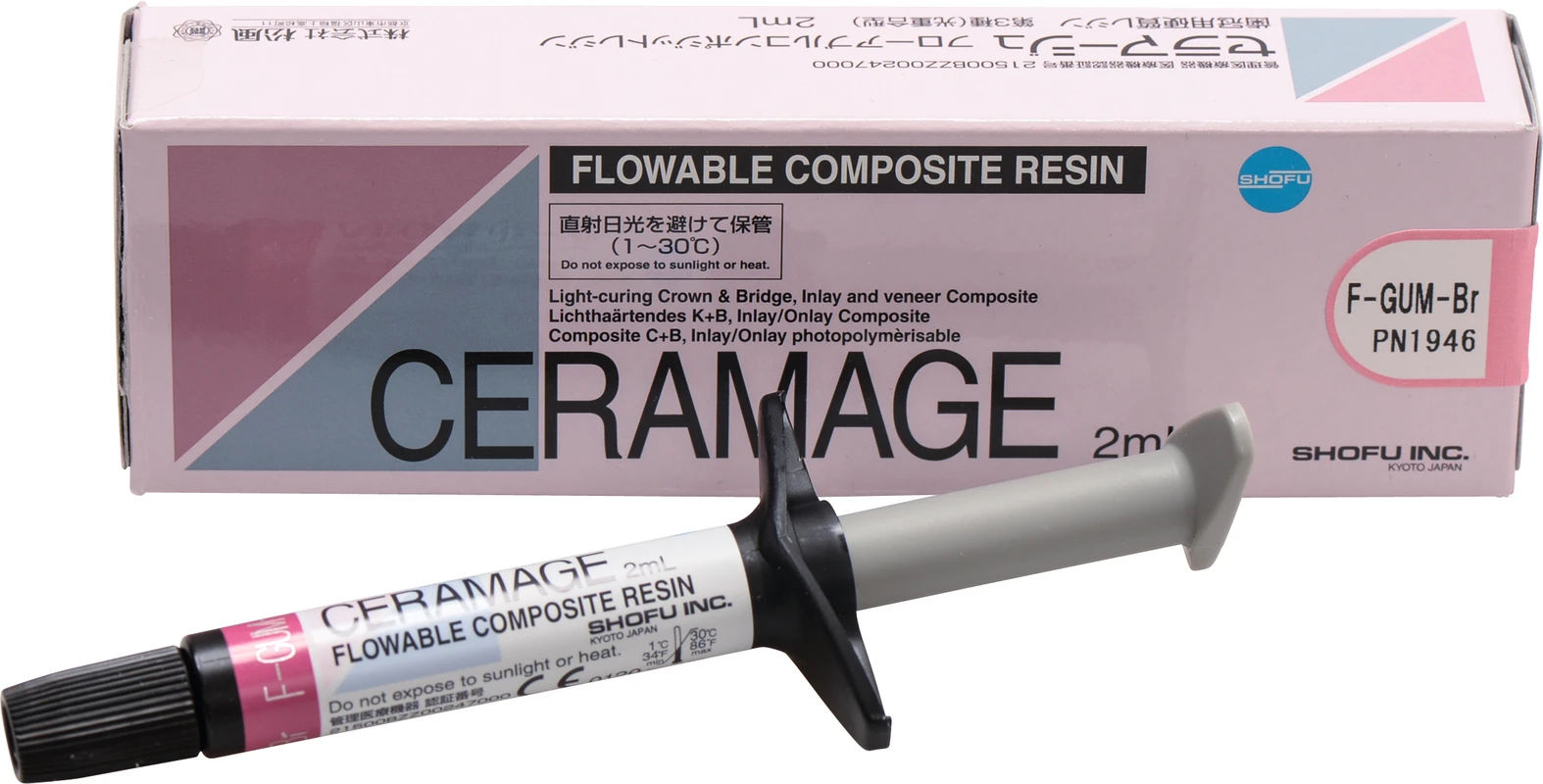 CERAMAGE Spritze 2 ml flowable F-GUM-Br