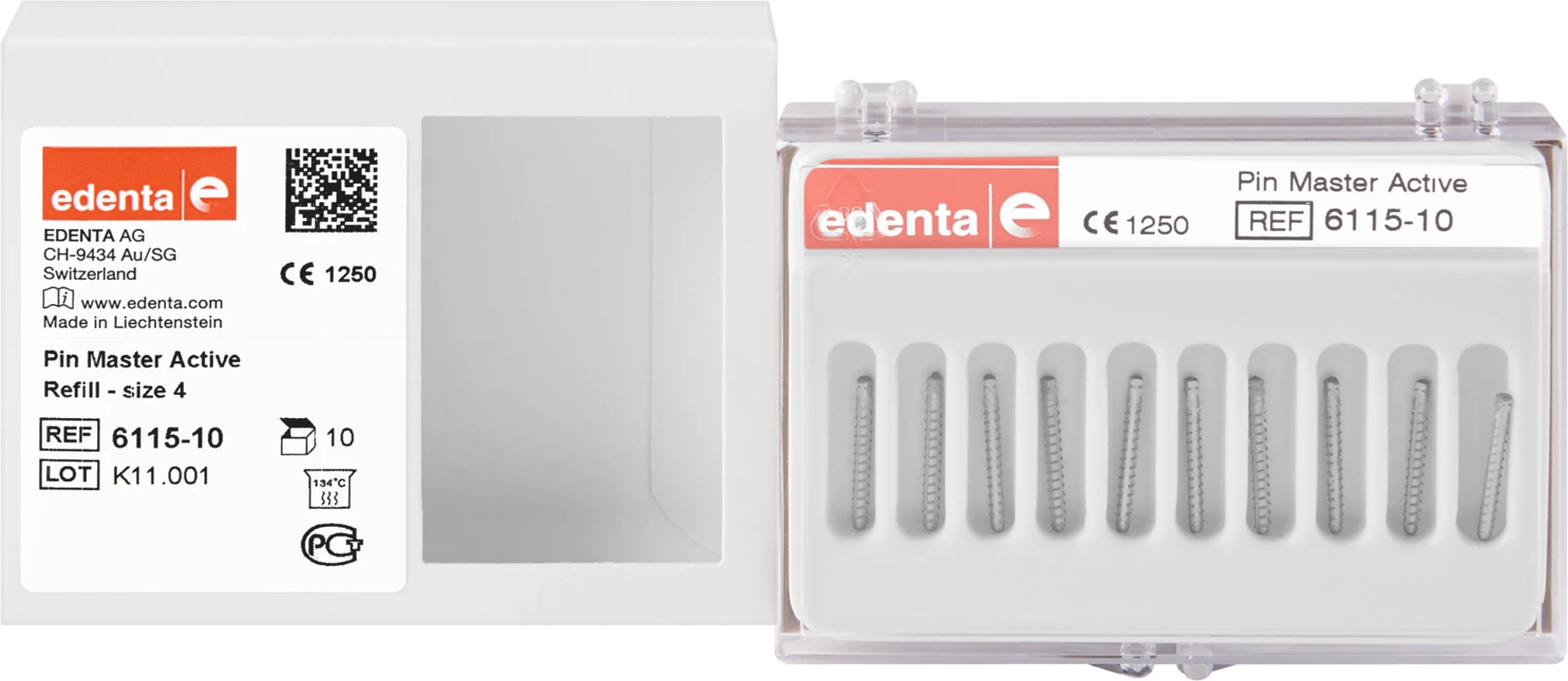 PIN Master, Aktiv Packung 10 Stück grün Ø 1,75 mm, Länge 16,5 mm