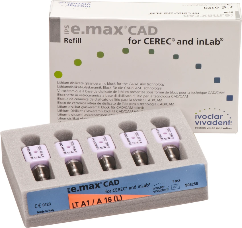 IPS e.max CAD Abutment Solutions for CEREC/inLab Ivoclar Vivadent