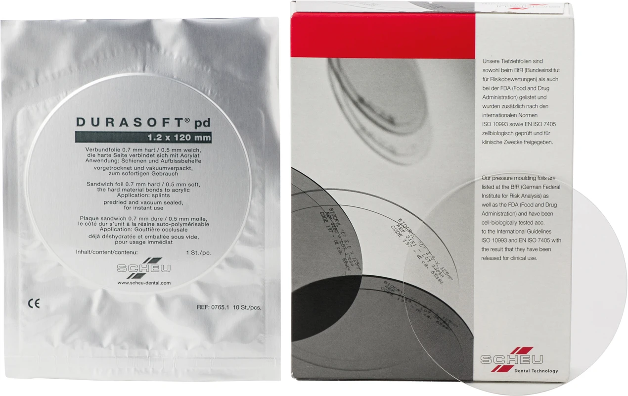 DURASOFT® pd Packung 10 Stück Ø 120 mm, Stärke 1,2 mm