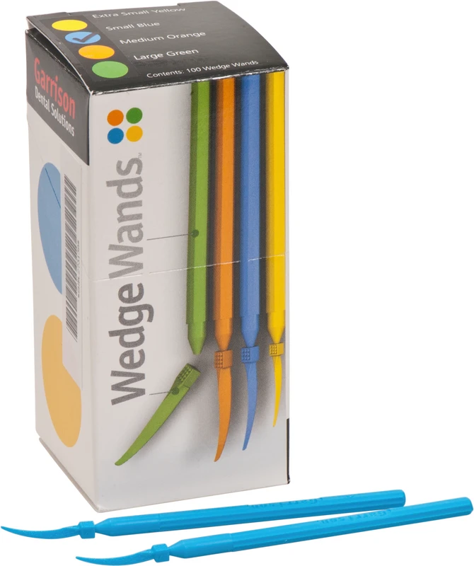 WedgeWands™ Packung 100 Stück blau, klein