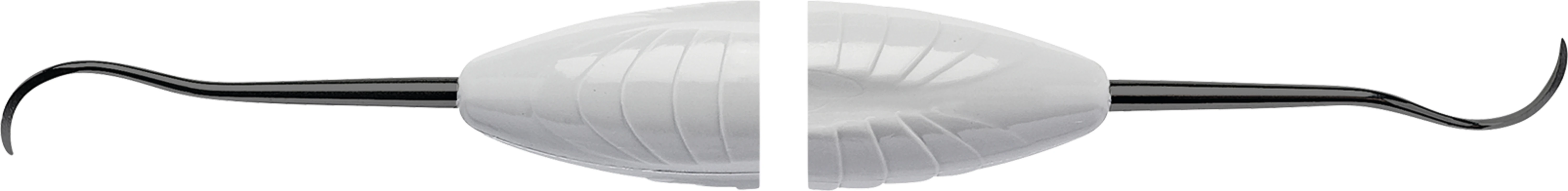 LM Sharp Diamond™ Scaler Stück Figur H6/H7, grau, LM-ErgoSense® Griff