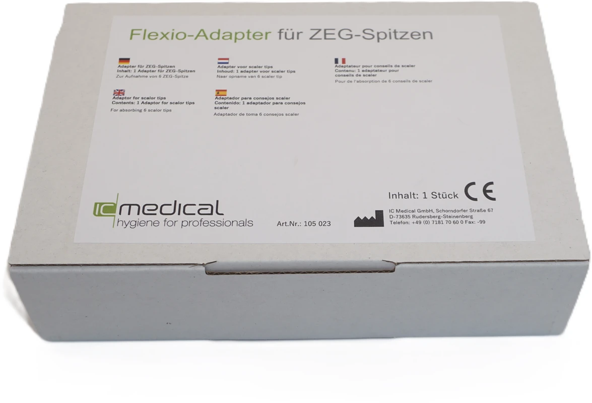 Flexio Adapter für ZEG-Spitzen IC Medical