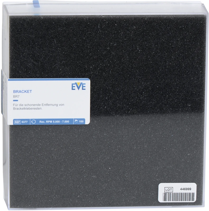 EVE BRACKET Packung 100 Stück weiß grob, RA, Figur Flamme, 5 x 10 mm