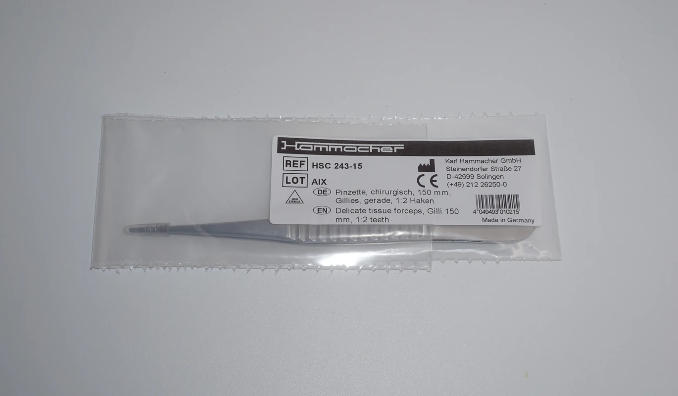 Chirurgische Pinzetten Stück 150 mm