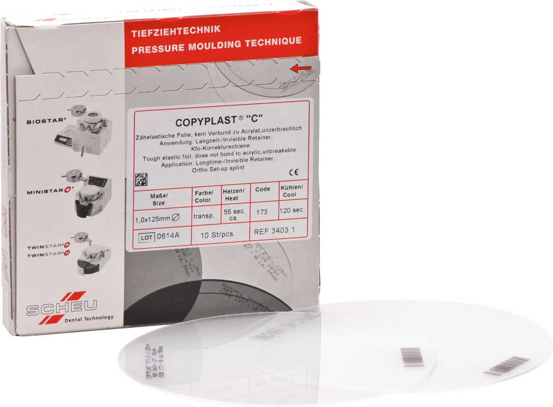 COPYPLAST® C Packung 10 Stück rund, Ø 125 mm