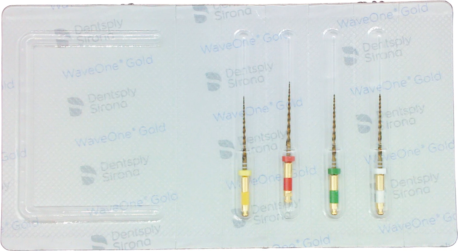 WaveOne® Gold Sortiment 4 Stück 21 mm (SMALL, PRIMARY, MEDIUM, LARGE)