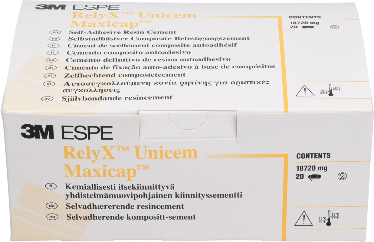RelyX™ Unicem Packung 20 Maxicap Kapseln transluzent