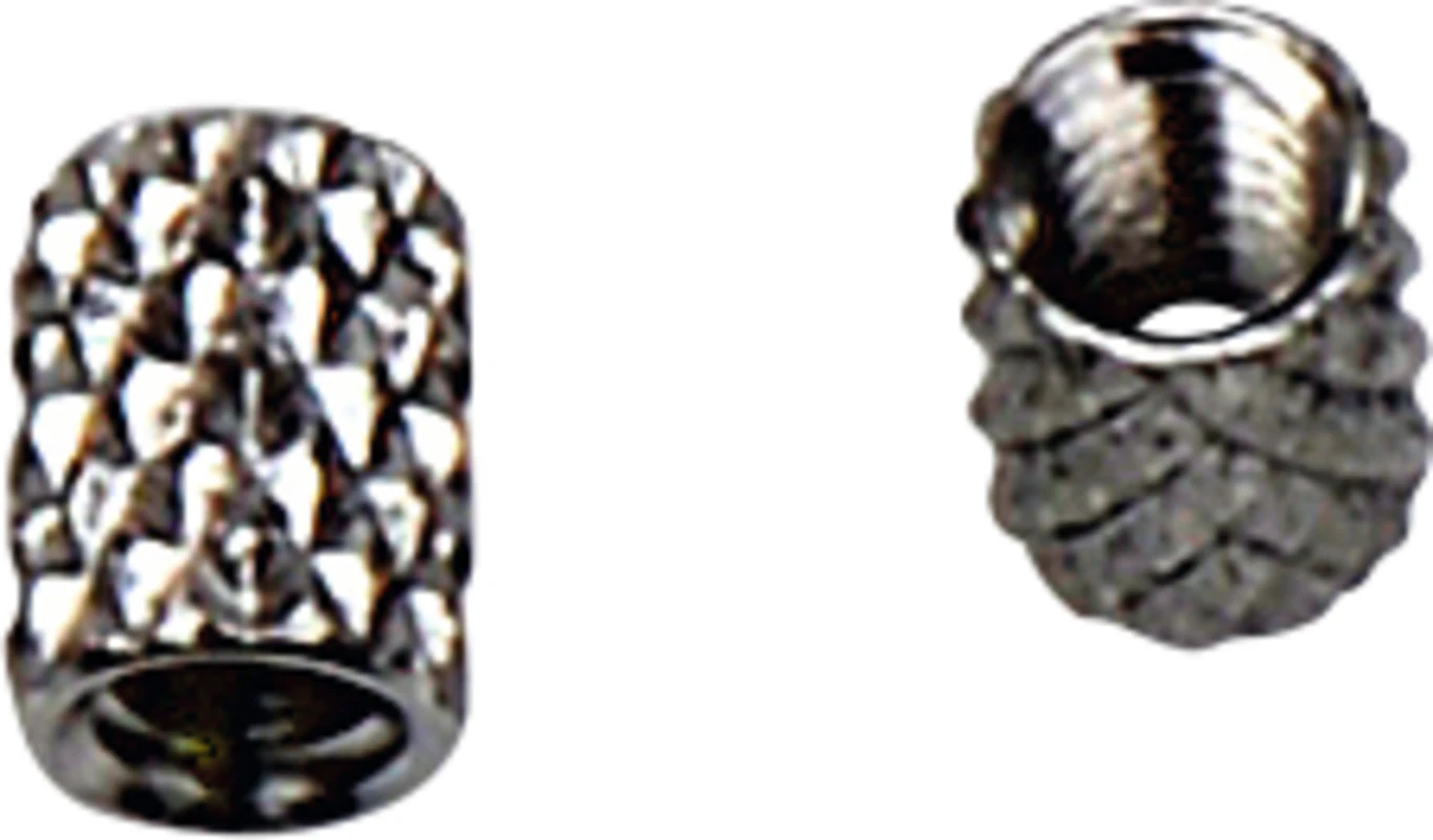 Federbolzenschrauben Packung 10 gerändelte Muttern, 3 mm