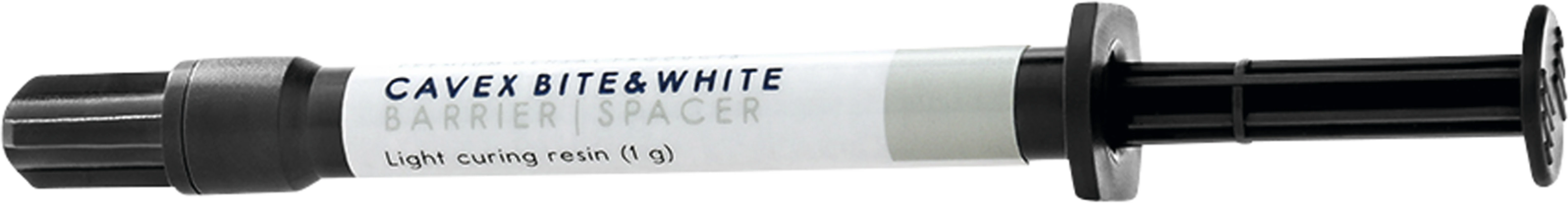 CAVEX Bite&White Shade Correction Barrier Bulk Pack 3 x 1 g Spritze, 10 Application Tips