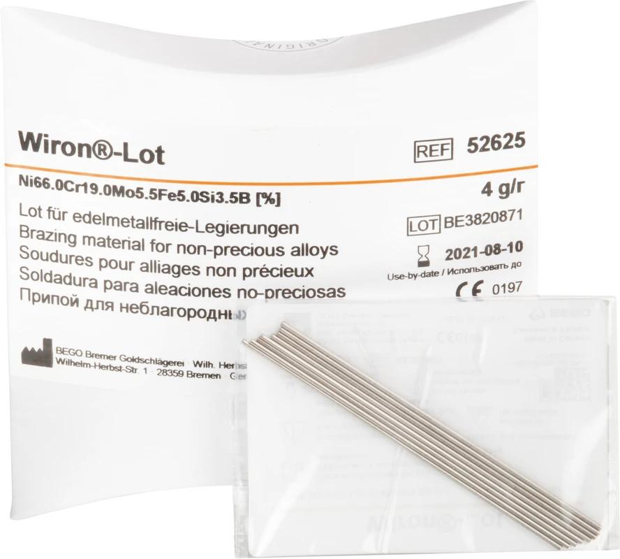 Wiron®-Lot Packung 4 Ltstbe rund, ohne Flussmittel