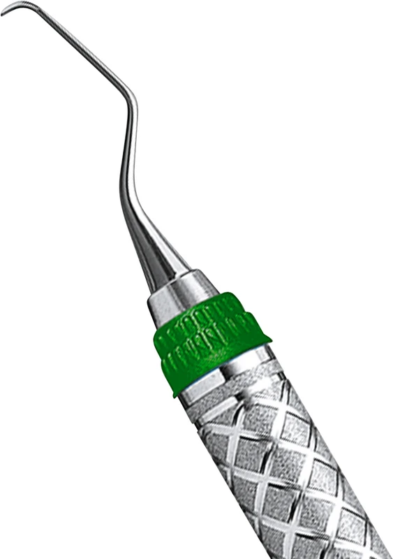 Küretten Gracey Mini Five EverEdge™ 2.0 Stück Figur 7/8, oral/bukkal, Griff #9, grün