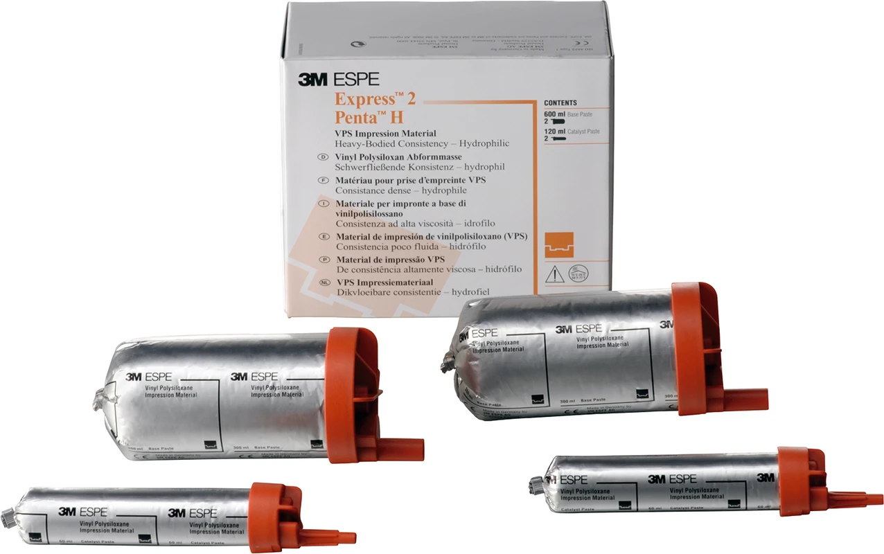 Express™ 2 Penta™ H Refill Packung 2 x 300 ml Basispaste, 2 x 60 ml Katalysator