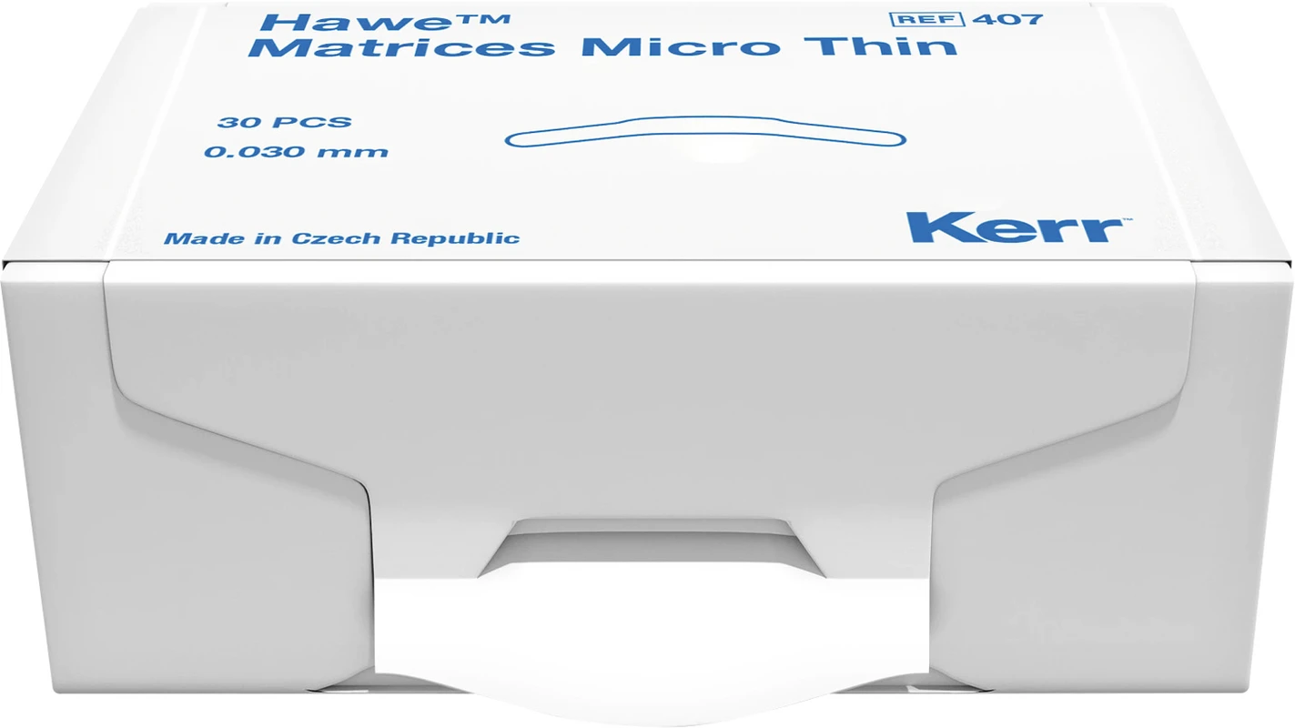 Matrizen Mikro-Dünn Packung 30 Stück Stärke 0,03 mm, Nr. 407