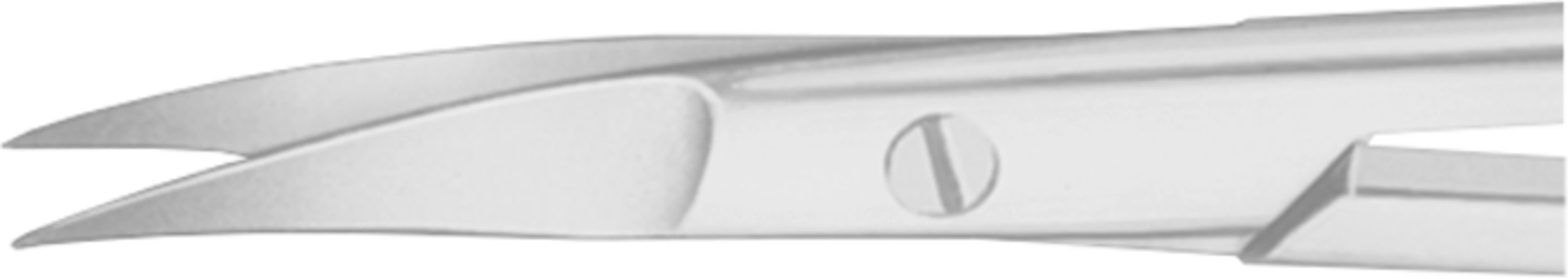 Feine Scheren nach Kelly Stück BC161R, gebogen Feine Scheren nach Kelly B. Braun