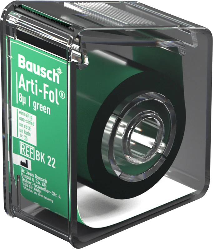 Arti-Fol® 8 µ Spender 20 m einseitig, 22 mm breit, grün