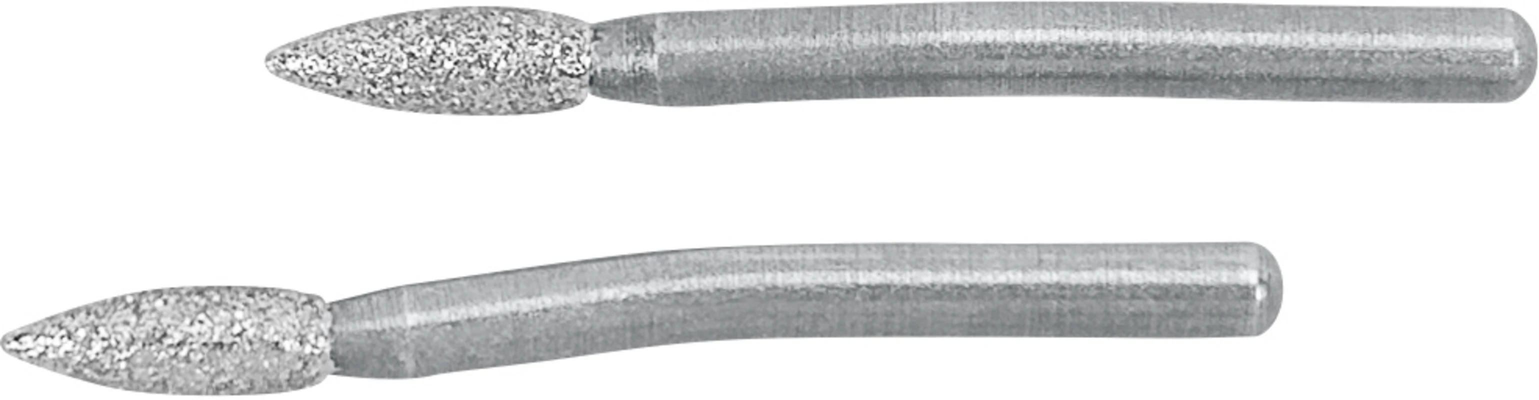 Diamantspitzen Packung 2 Diamantspitzen, 4947-51, 1,6 mm Teleskopkronenzange A. Schweickhardt