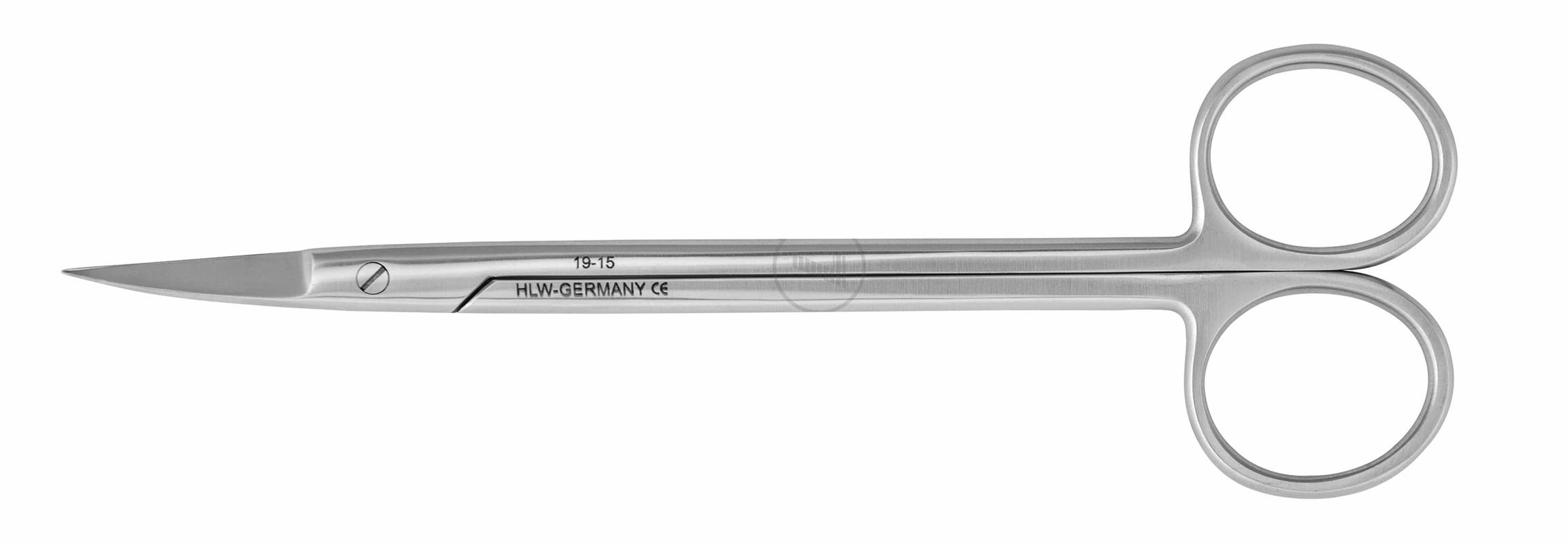 Schere Kelly Stück 16 cm, gebogen, gezahnt