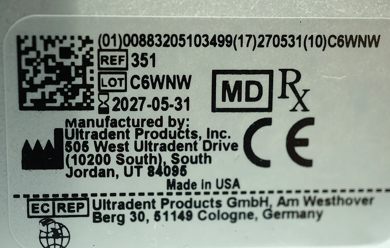 ORASEAL™ Packung 4 x 1,2 ml Caulking