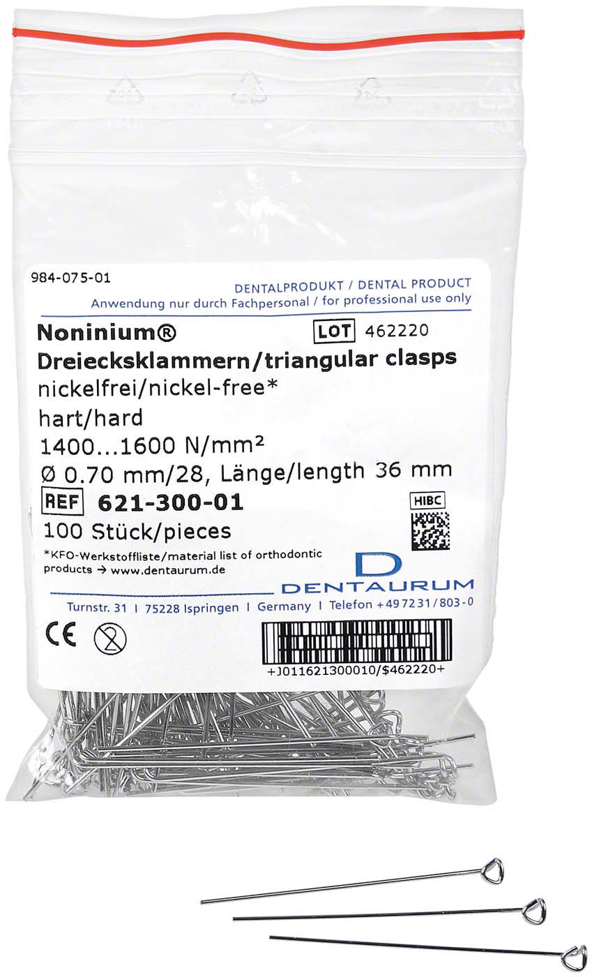 Noninium® Dreiecksklammer Dentaurum