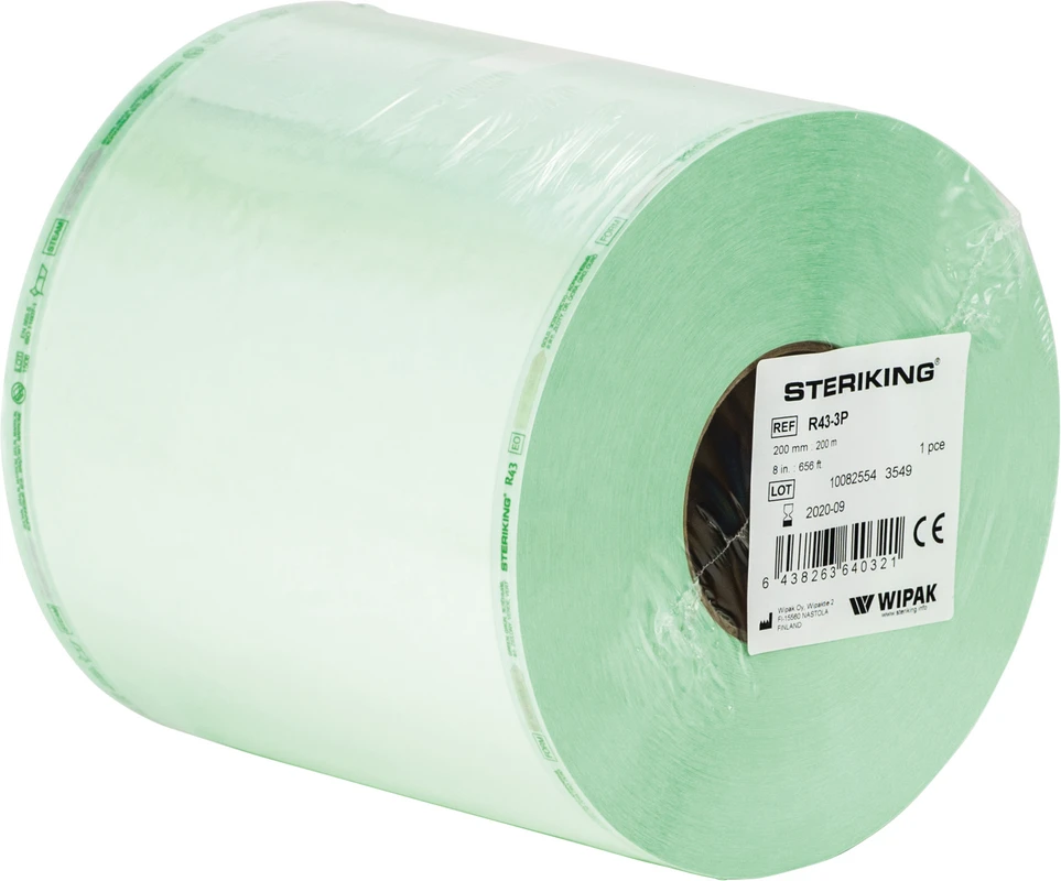 Sterilisationsrollen R / RB Rolle 200 m, 200 mm