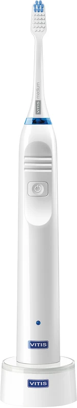 VITIS sonic S10 Stück inklusive 1 Ersatzbürstenkopf medium, 1 Ladeteil