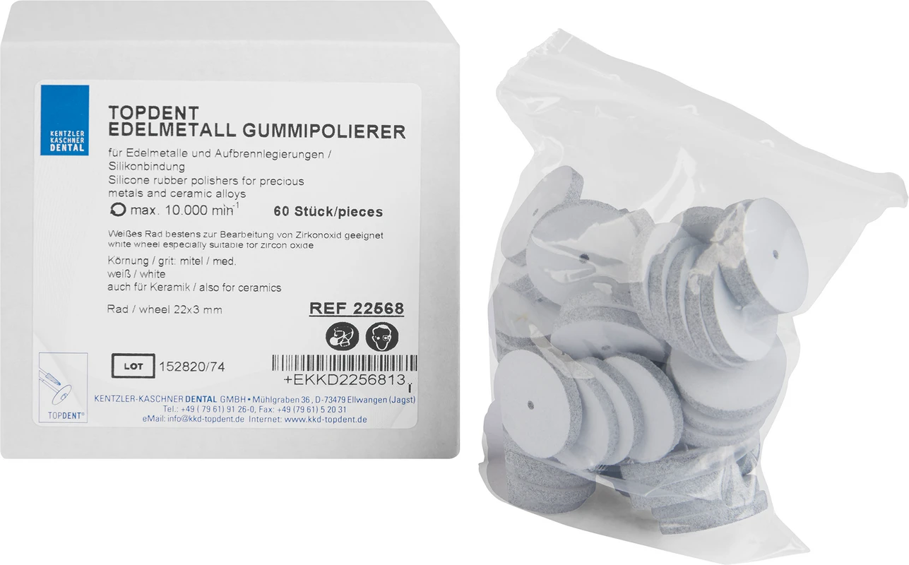 TOPDENT Edelmetall Gummipolierer Kentzler-Kaschner