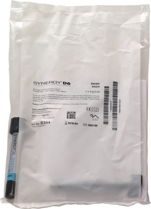 SYNERGY® D6 Spritze 4 g dentin A4/C4