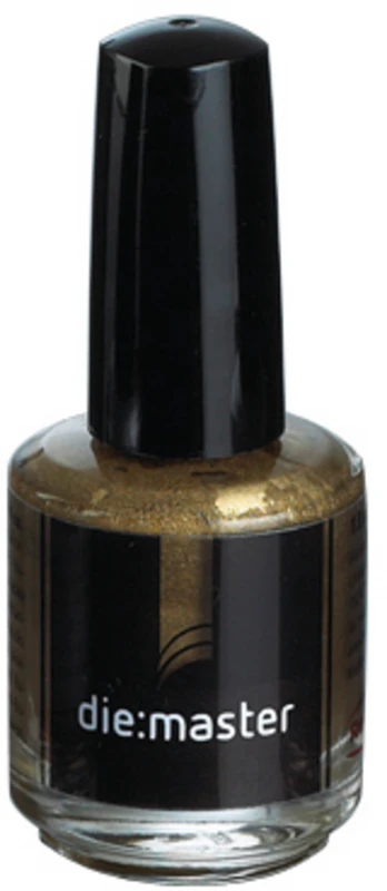 die:master Flasche 15 ml Lack gold