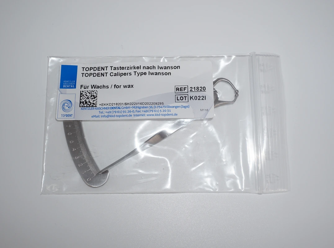 TOPDENT Tasterzirkel nach Iwanson