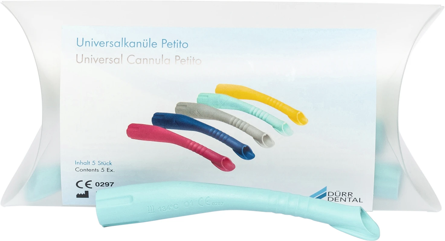 Universalkanülen Petito Packung 5 Stück Ø 16 mm, türkis