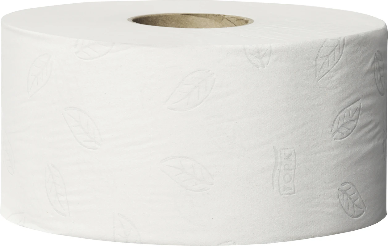 TORK® Mini Jumbo Toilettenpapier Packung 12 Stück Advanced, 2-lagig, weiß