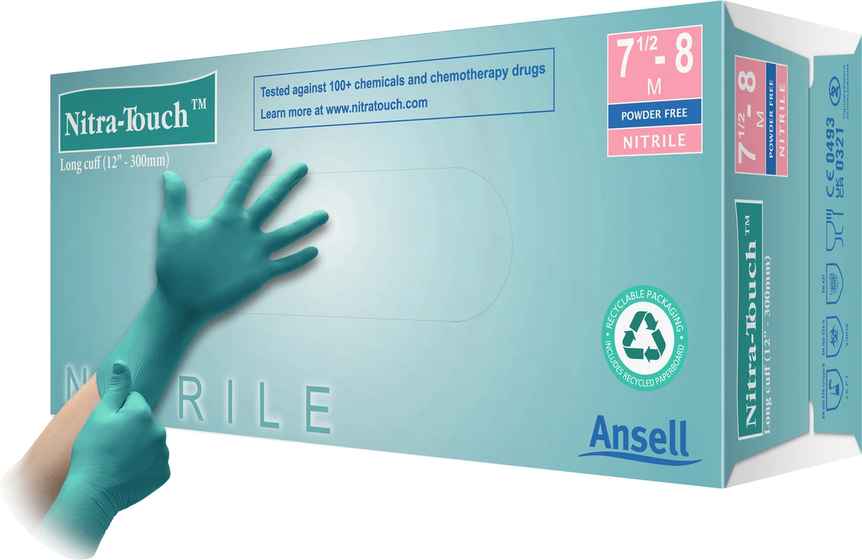 Nitra-Touch™ Packung 100 Stück puderfrei, grün, S