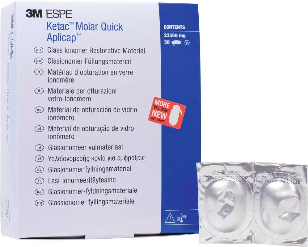 Ketac™ Molar Quick Packung 50 Stück A2