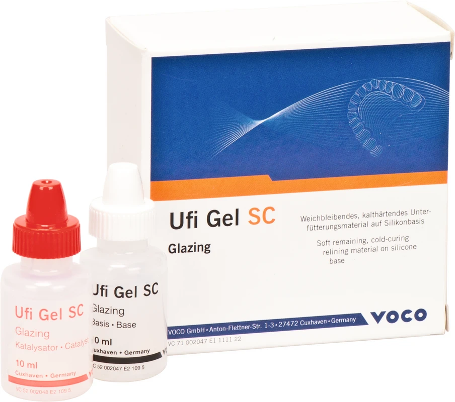 Ufi Gel SC Flasche 2 x 10 ml Glazing (Basis, Katalysator)